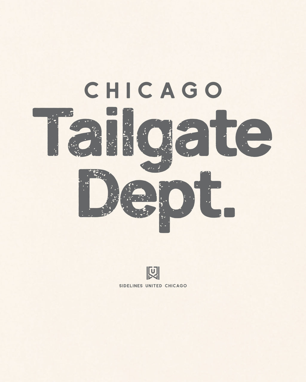 CHI Tailgate Dept Tee - Vintage White - Zoom