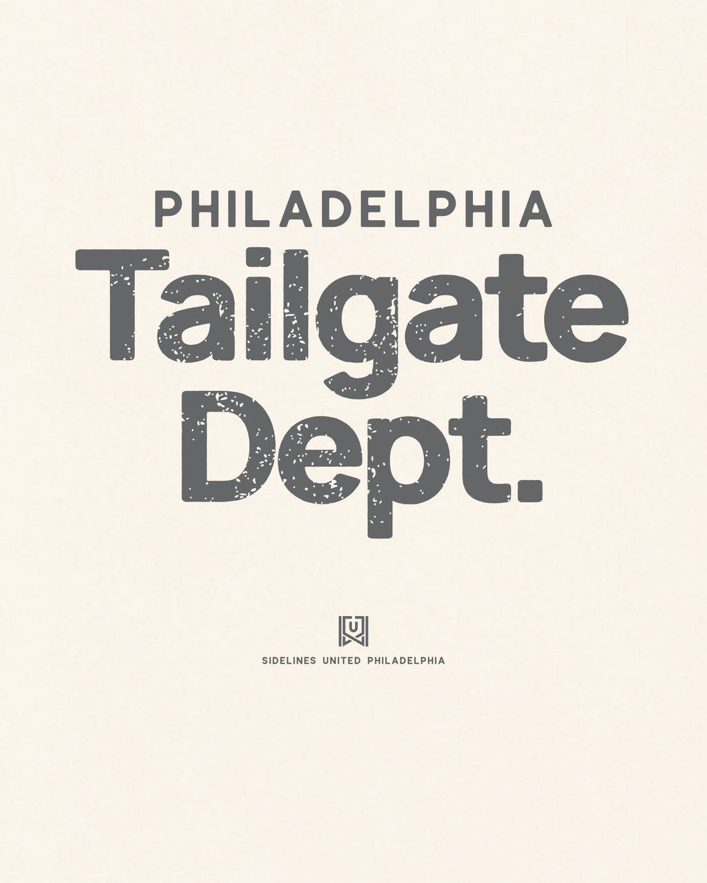 Philly Tailgate Dept Tee - Vintage White - Zoom