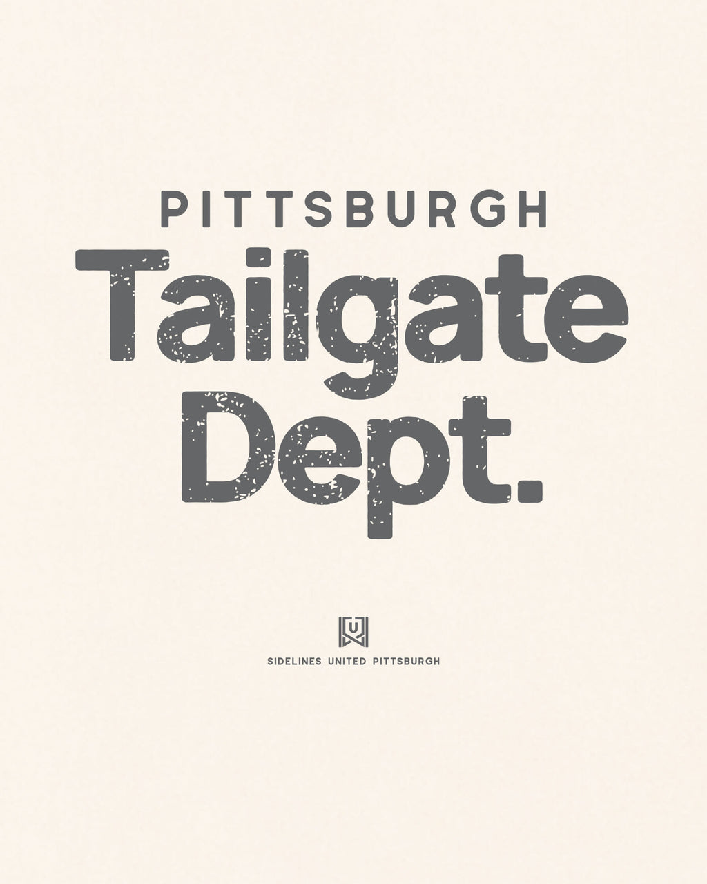 PGH Tailgate Dept Tee - Vintage White - Zoom