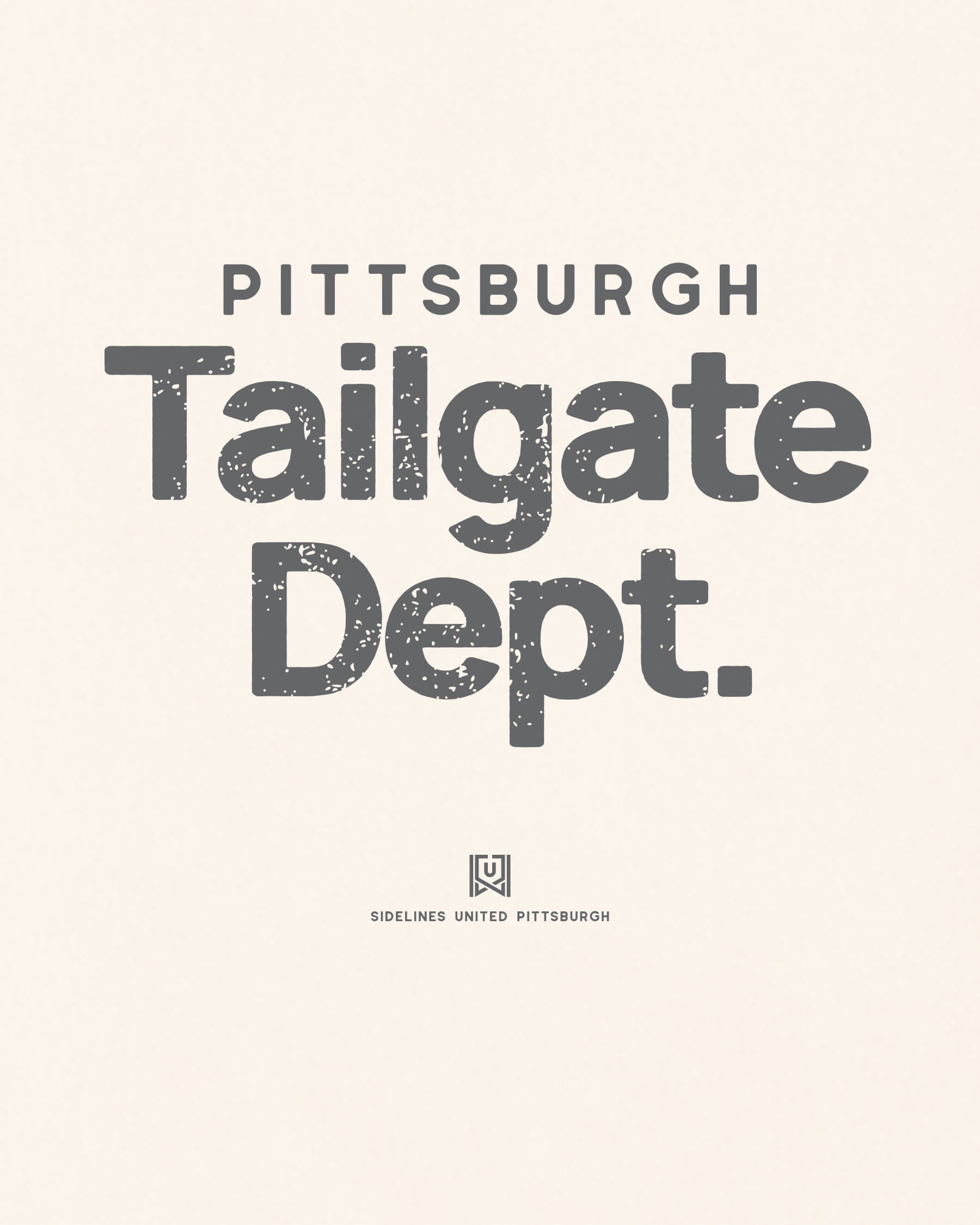 PGH Tailgate Dept Tee - Vintage White - Zoom