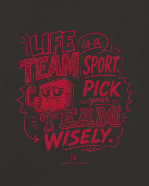 BOS Team Sport Advice Black Tee