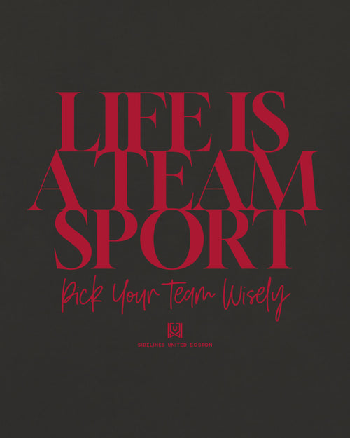 BOS Team Sport Life Black Tee