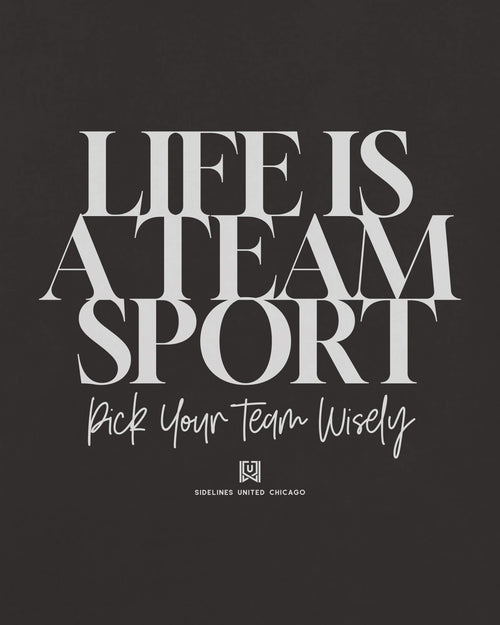 CHI Team Sport Life Black Tee