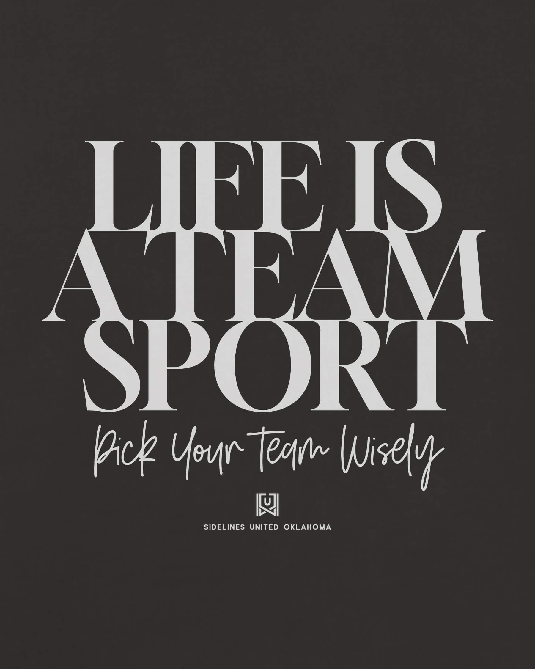 OKC Team Sport Life Black Tee