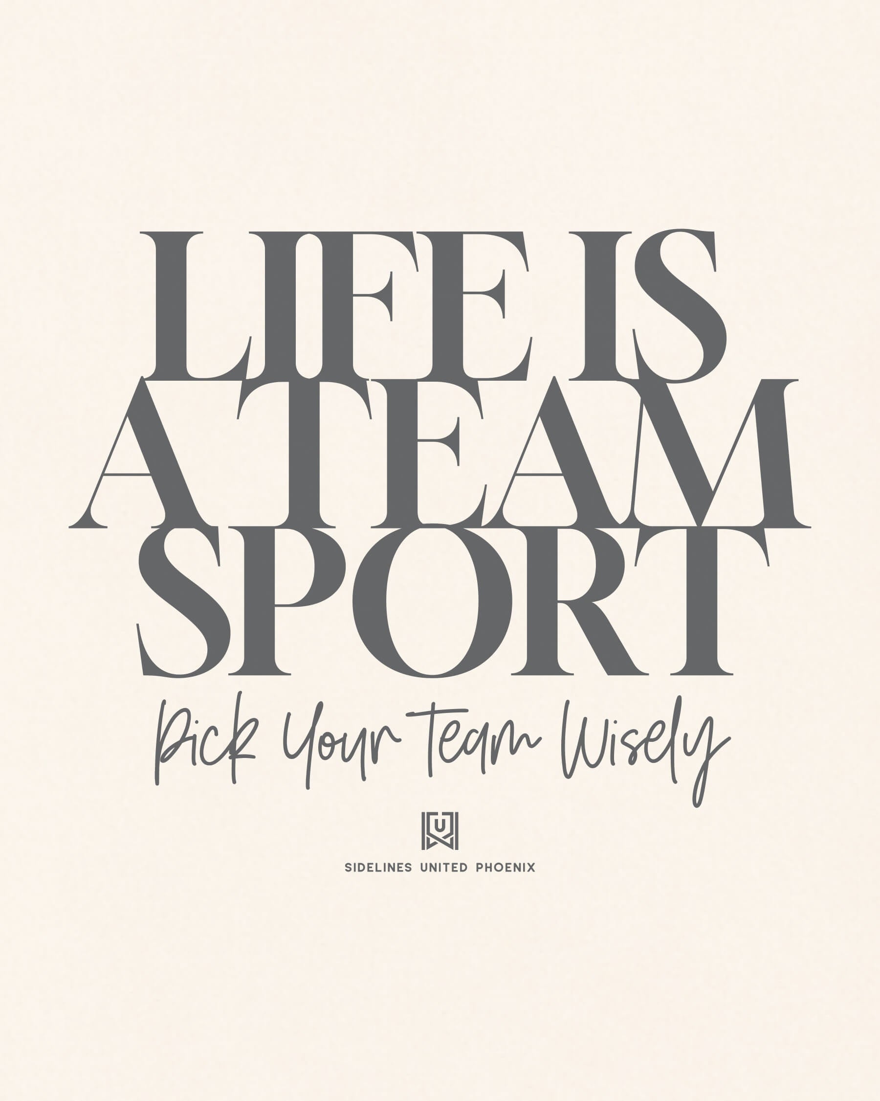 PHX Team Sport Life Vintage White Tee