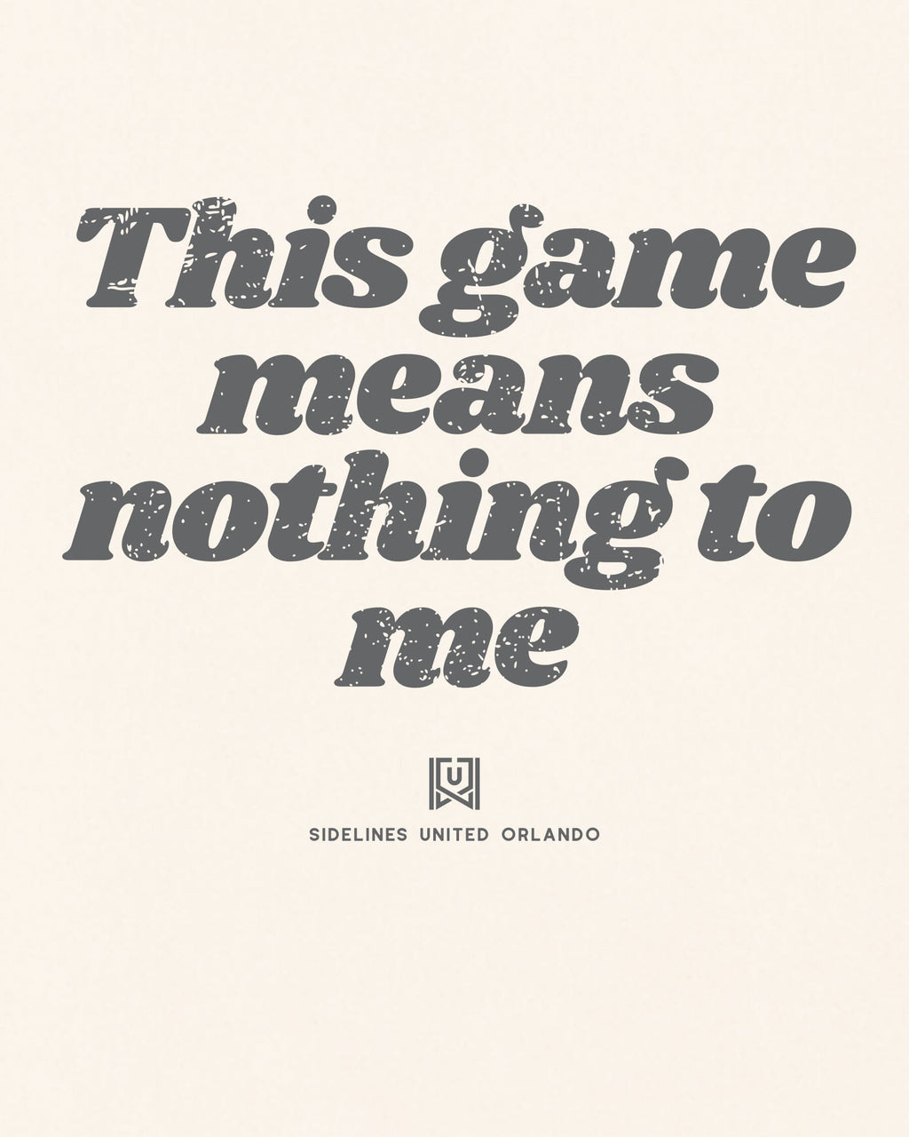 Orlando This Game Tee - Vintage White - Zoom