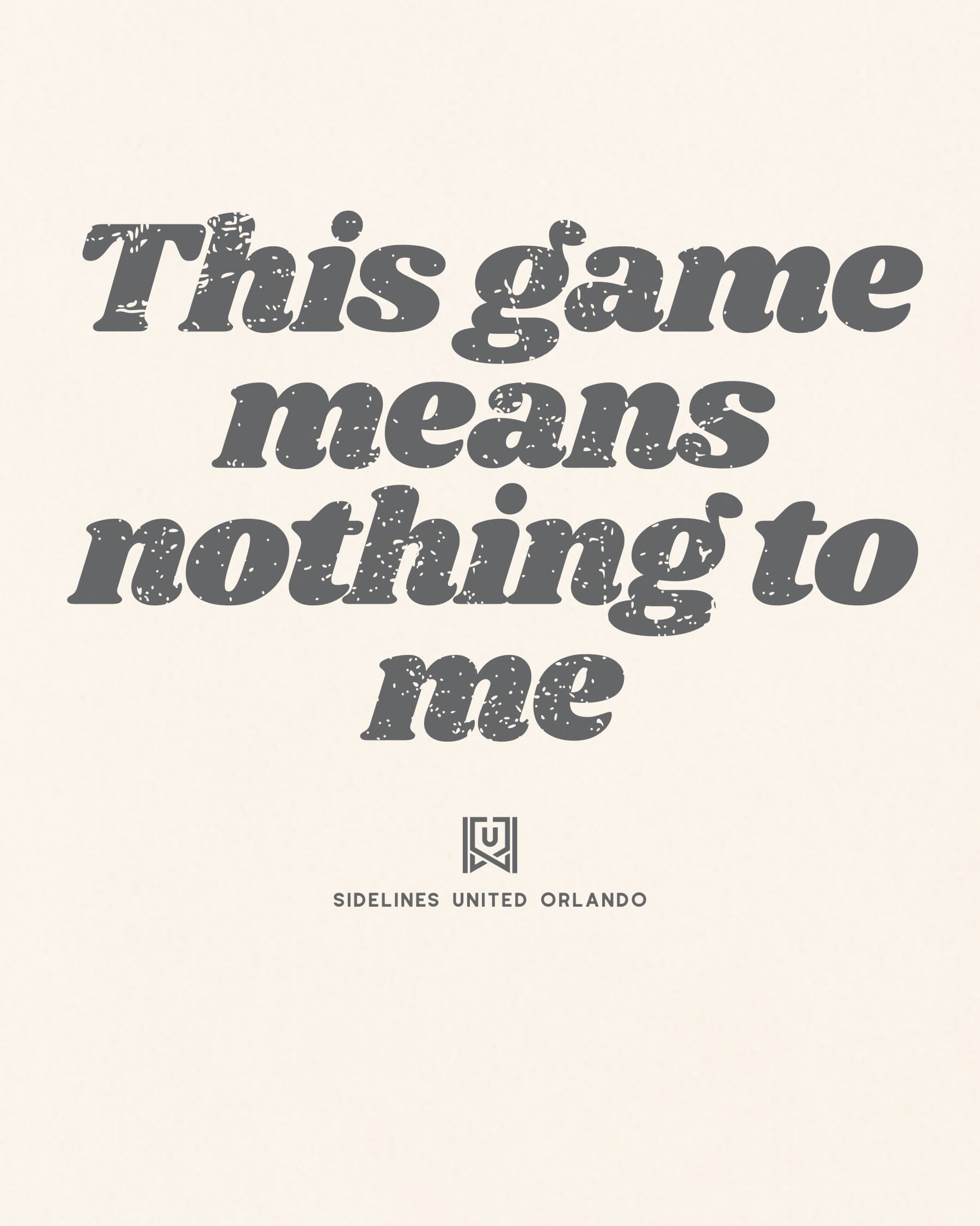 Orlando This Game Tee - Vintage White - Zoom