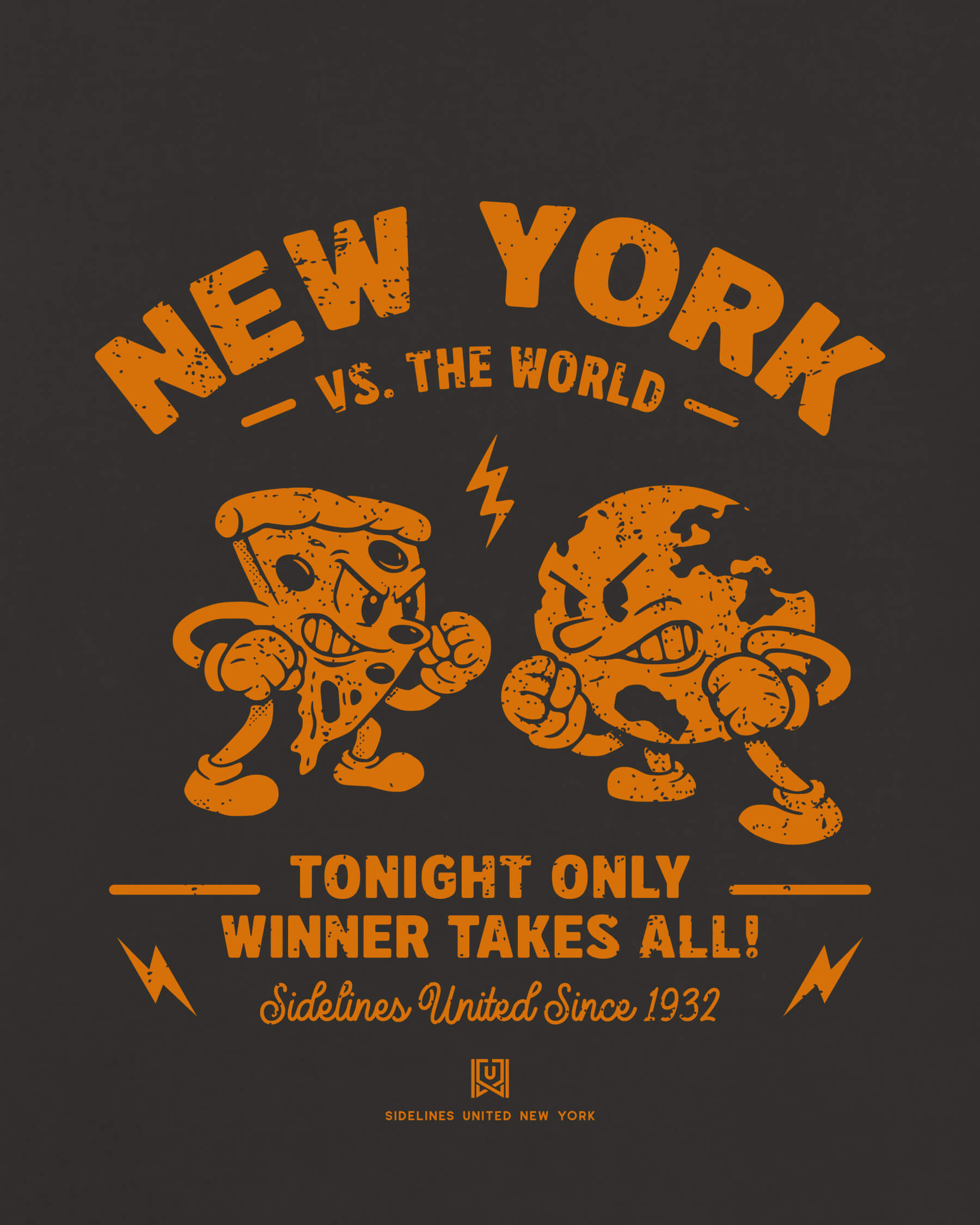 VS the World Clash All Sports New York Team On Washed Black zoom