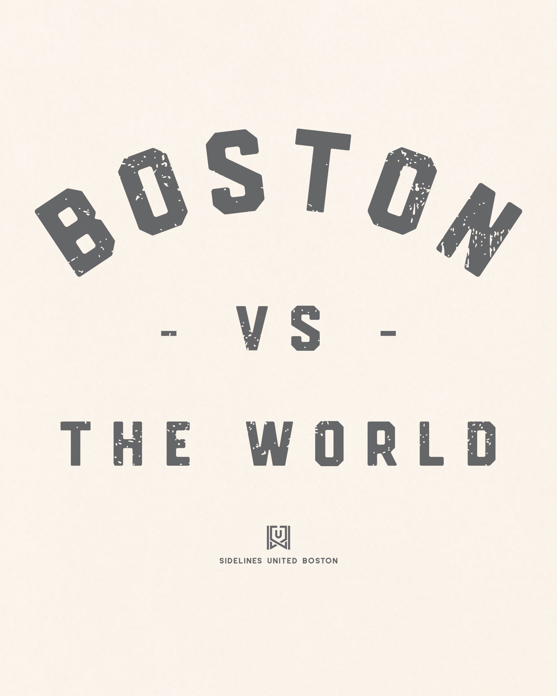BOS VS the World Classic Tee - Vintage White - Zoom