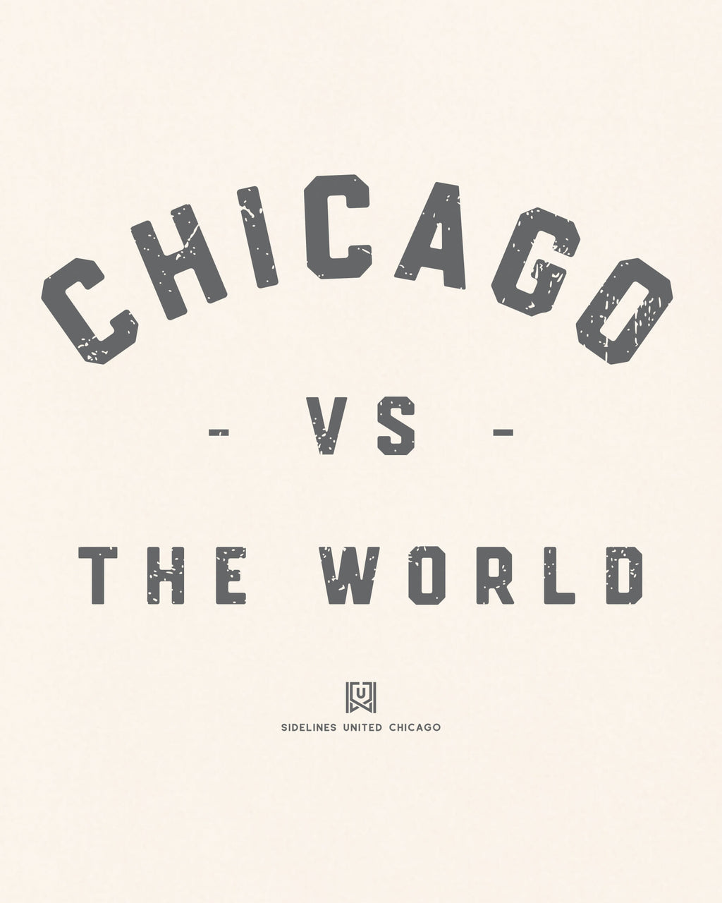 CHI VS the World Classic Tee - Vintage White - Zoom