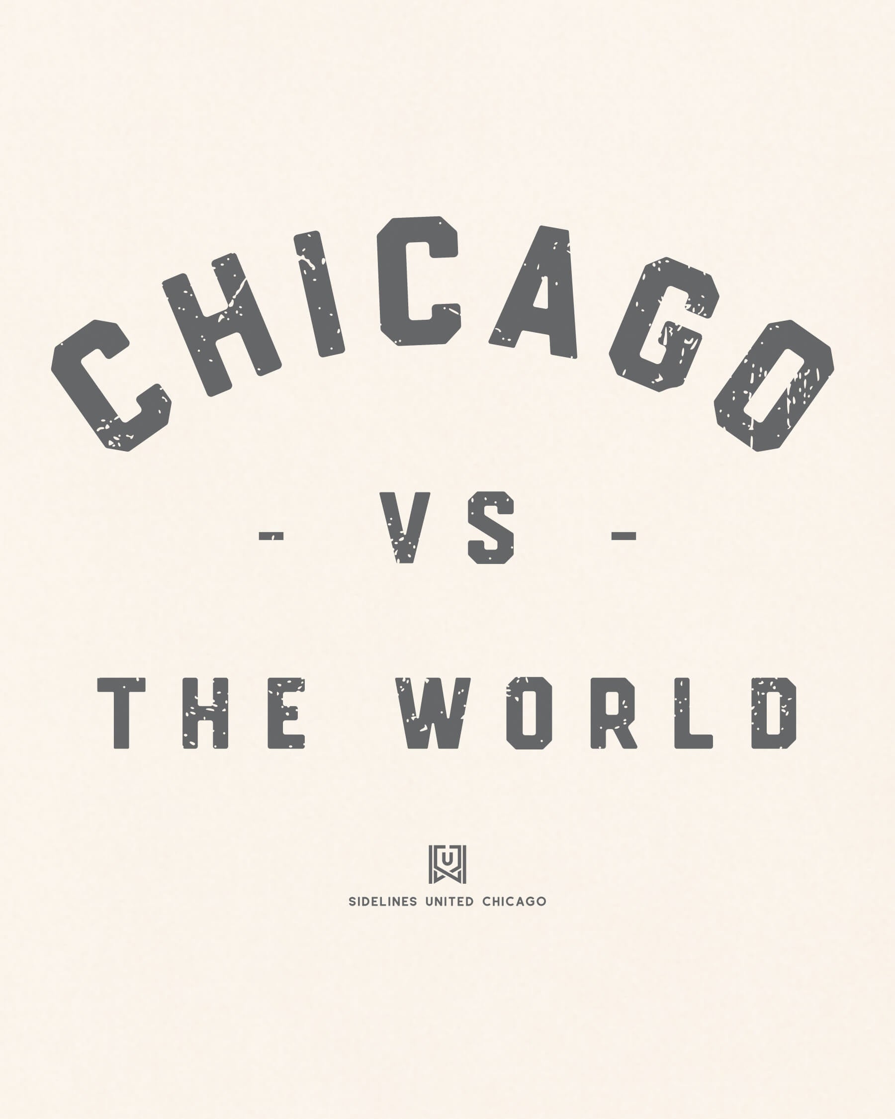CHI VS the World Classic Tee - Vintage White - Zoom