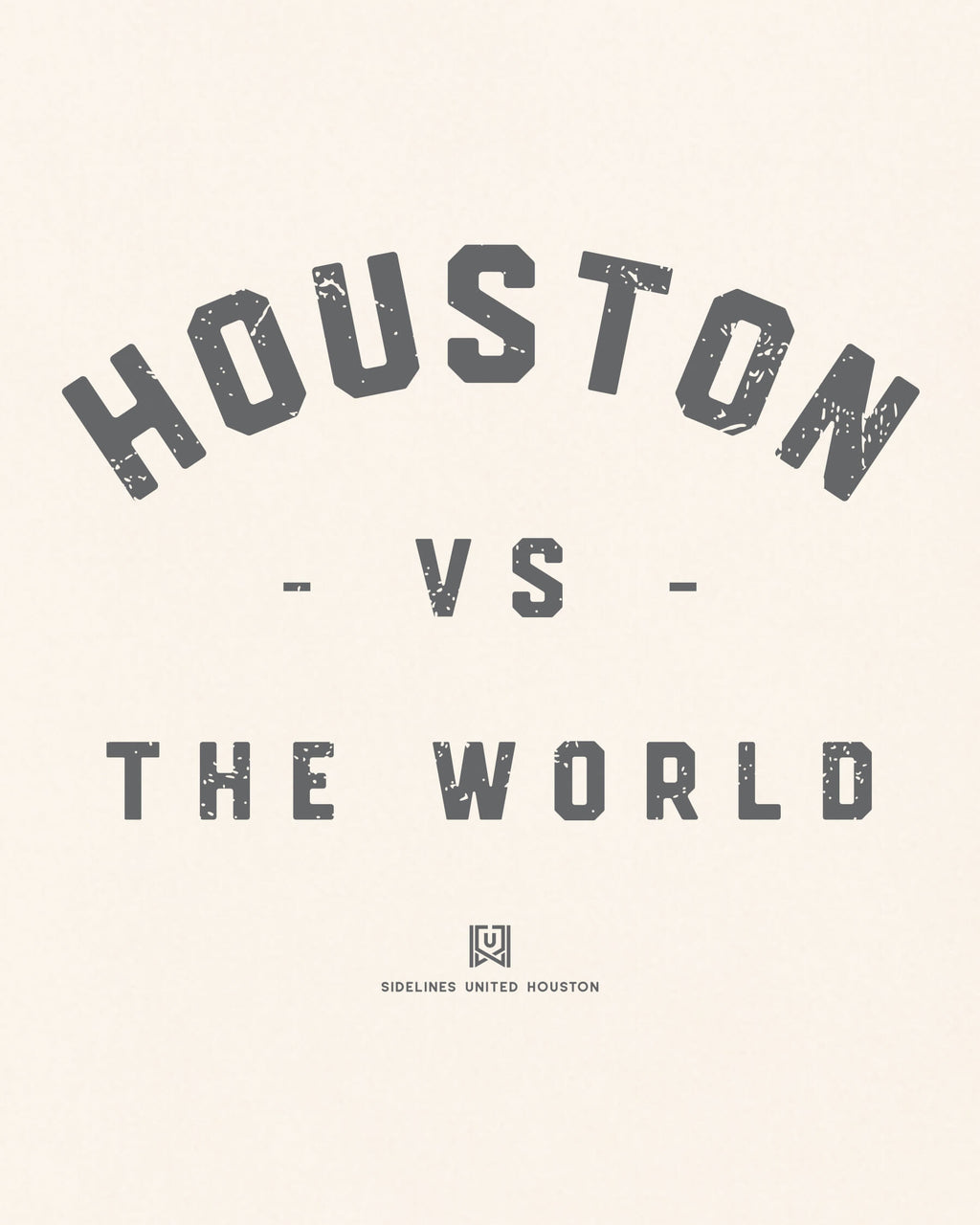 HOU VS the World Classic Tee - Vintage White - Zoom