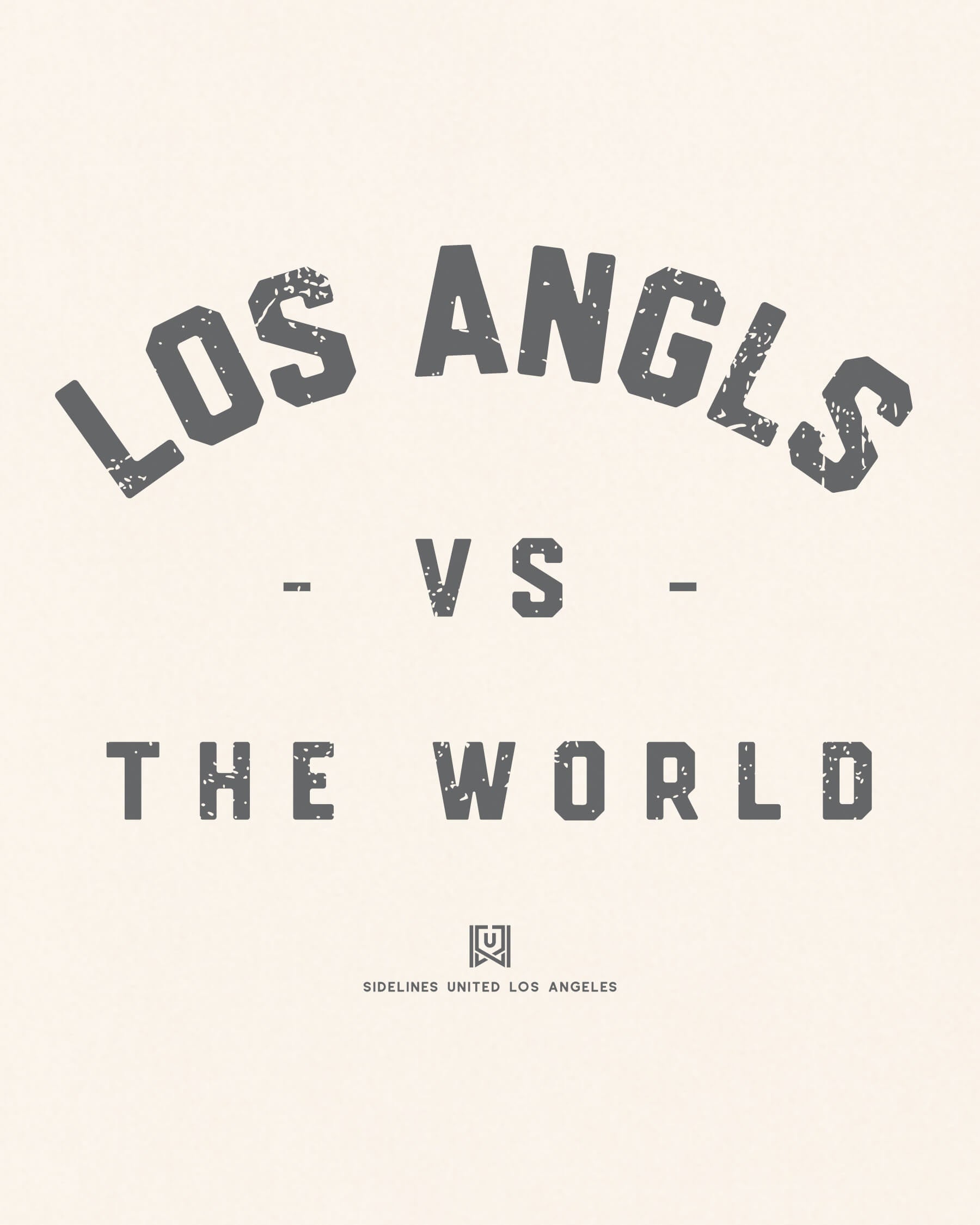 LA VS the World Classic Tee - Vintage White - Zoom