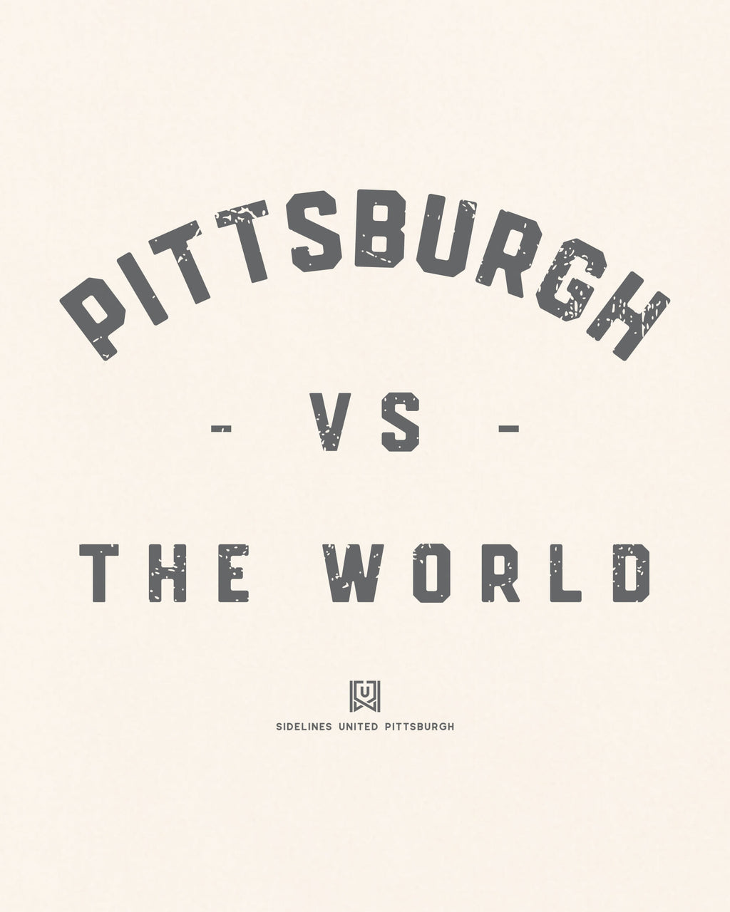 PGH VS the World Classic Tee - Vintage White - Zoom
