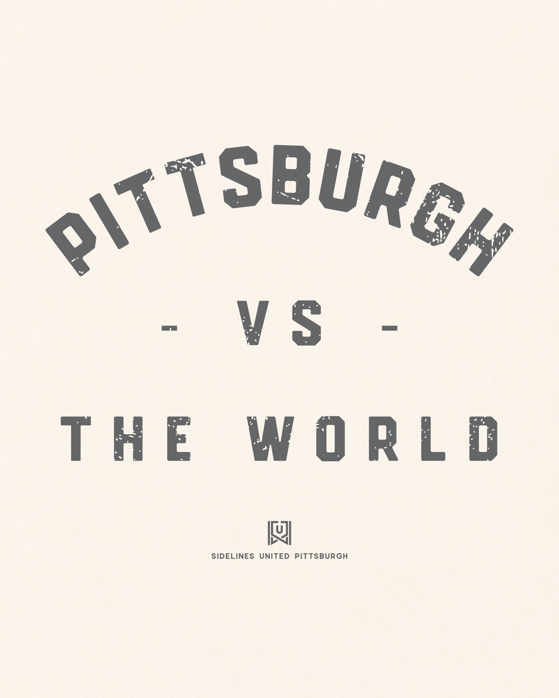 PGH VS the World Classic Tee - Vintage White - Zoom