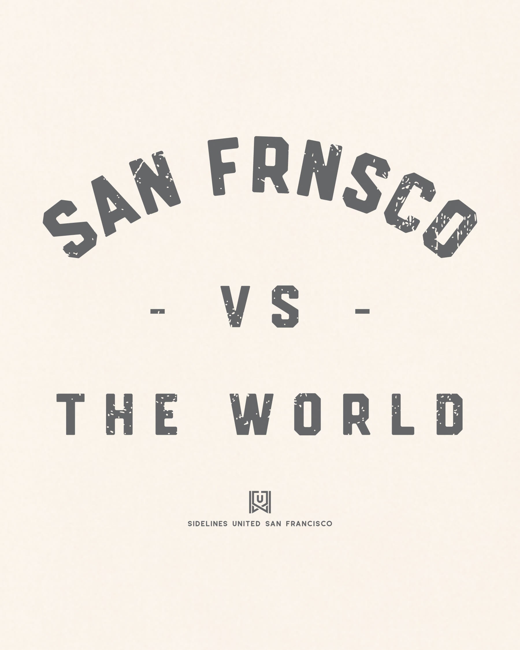 SF VS the World Classic Tee - Vintage White - Zoom