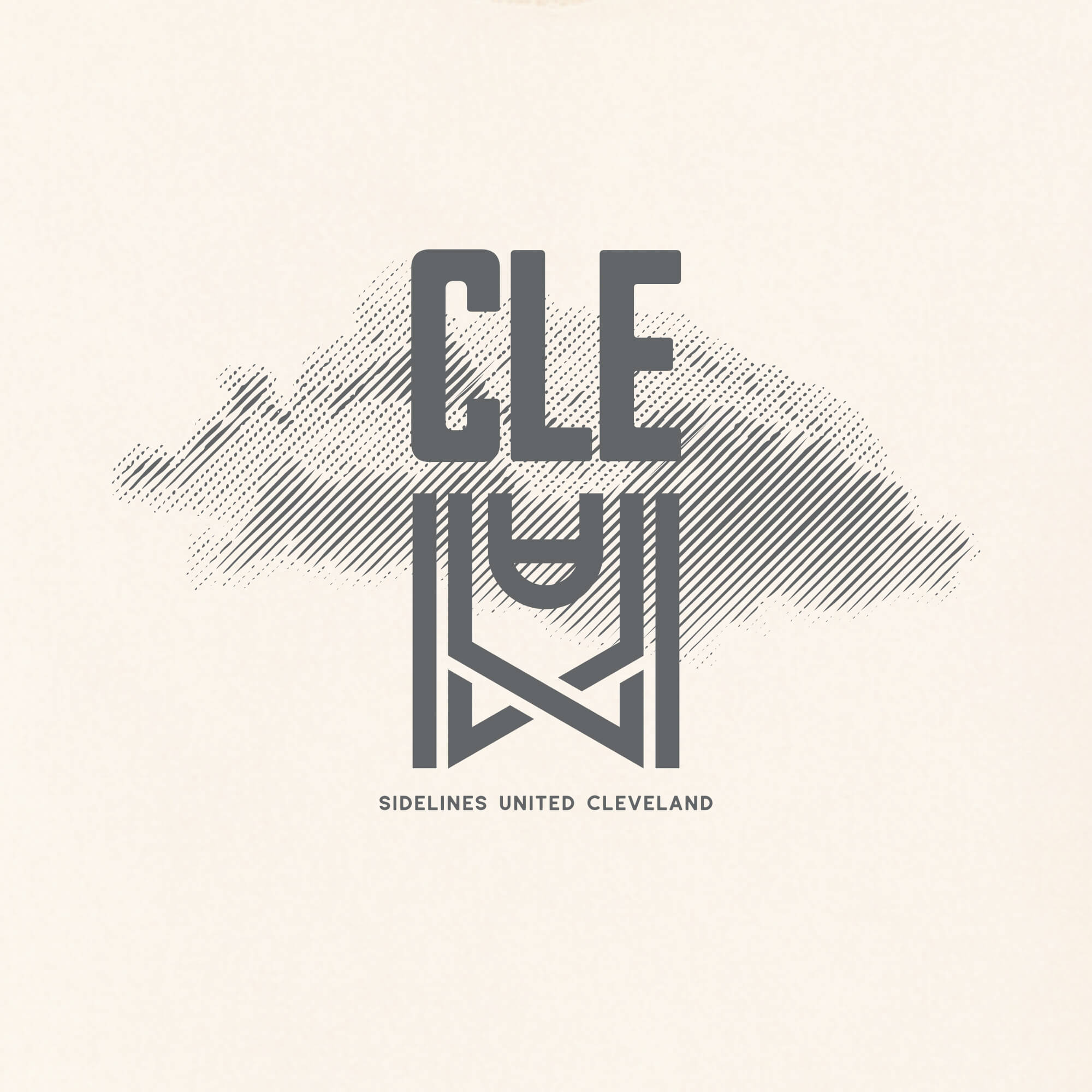CLE Vapor Vintage White Tee