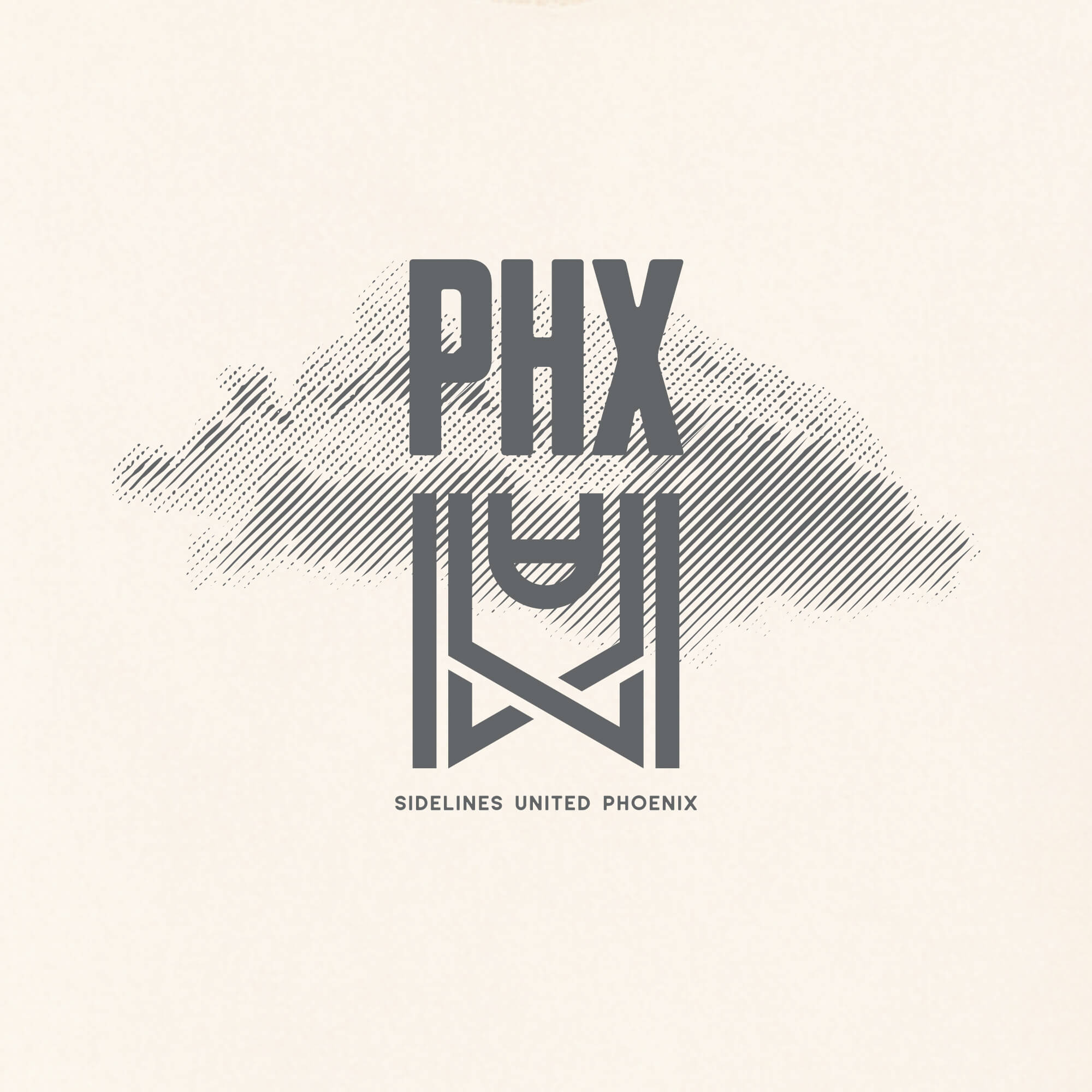 PHX Vapor Vintage White Tee