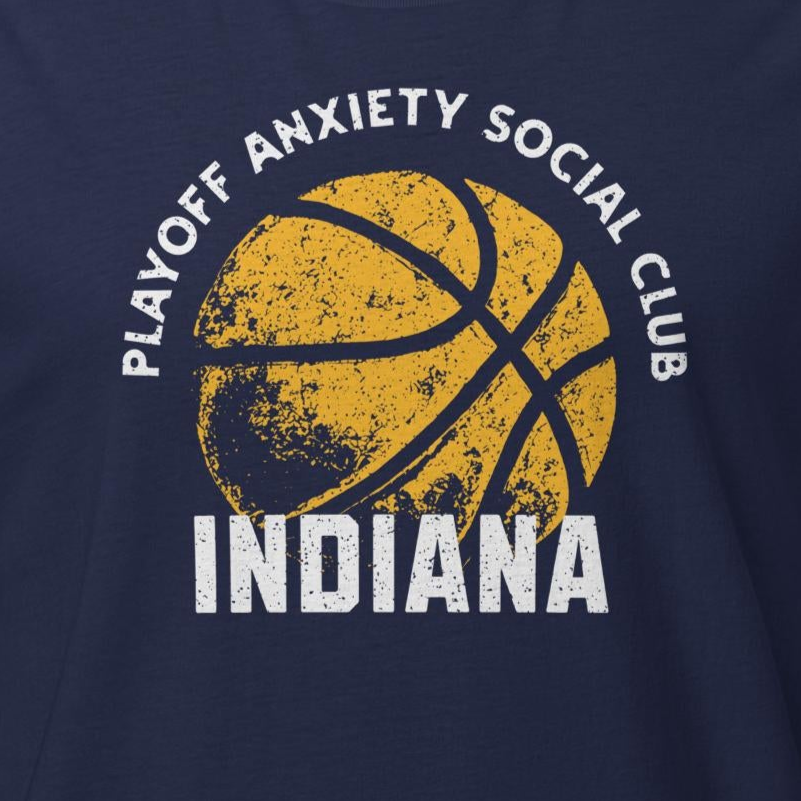 IND Playoff Anxiety Social Club Tee